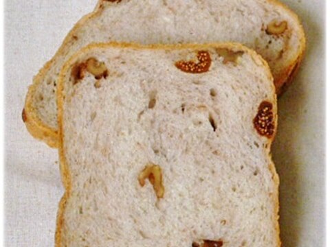 いちじくと胡桃のカンパーニュ食パン
